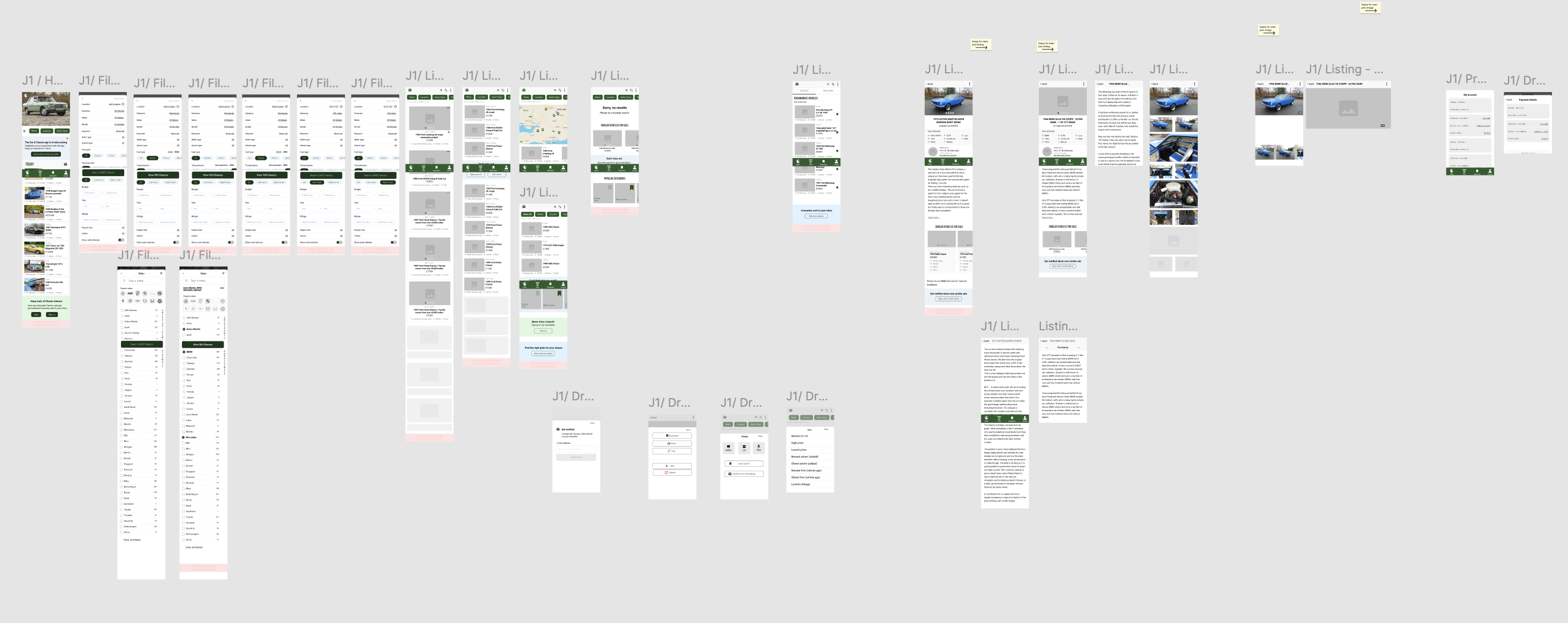 Journey 1 search concept flow